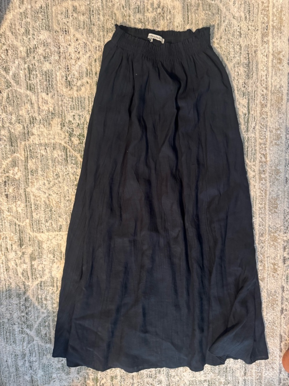 Abercrombie Women’s Black Maxi Skirt - matching top sold separately